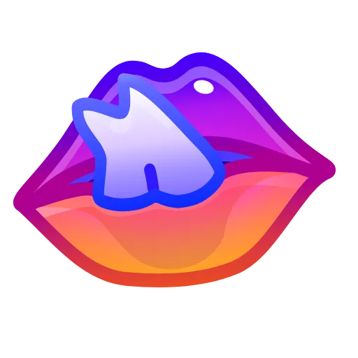 💎 Эмодзи «Sharp Tongue» для Telegram