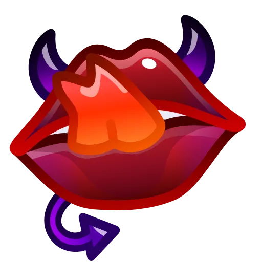 💎 Эмодзи «Sharp Tongue» для Telegram