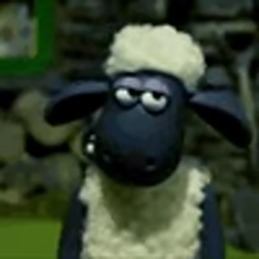 😒 Эмодзи «Shaun the Sheep» для Telegram