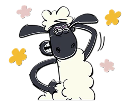 😏 Стикер «Shaun the Sheep» для Telegram
