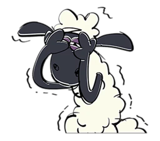 🙈 Стикер «Shaun the Sheep» для Telegram
