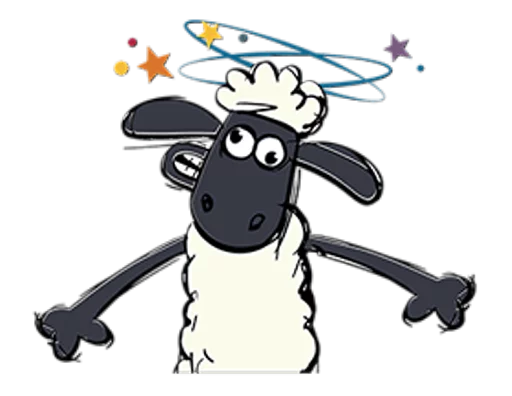 🤕 Стикер «Shaun the Sheep» для Telegram