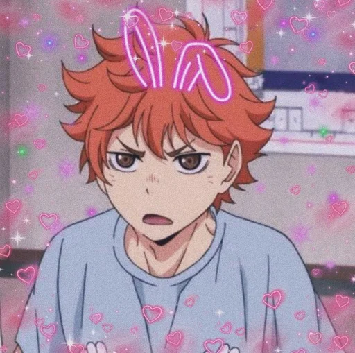 🍊 Стикер «HINATA SHOYO» для Telegram