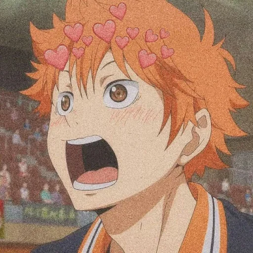 🍊 Стикер «HINATA SHOYO» для Telegram