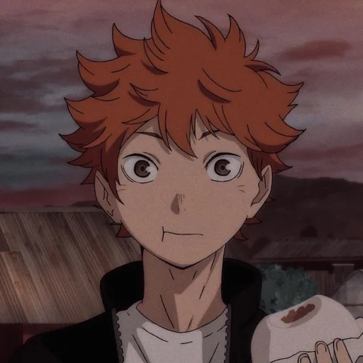 🍊 Стикер «HINATA SHOYO» для Telegram