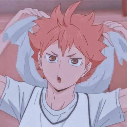🍊 Стикер «HINATA SHOYO» для Telegram