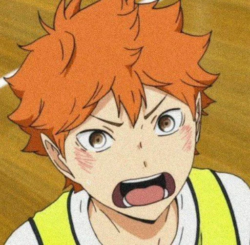 🍊 Стикер «HINATA SHOYO» для Telegram