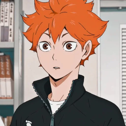 🍊 Стикер «HINATA SHOYO» для Telegram