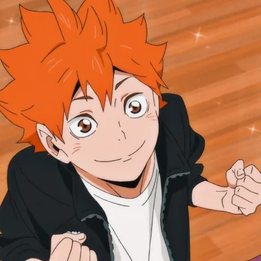 🍊 Стикер «HINATA SHOYO» для Telegram