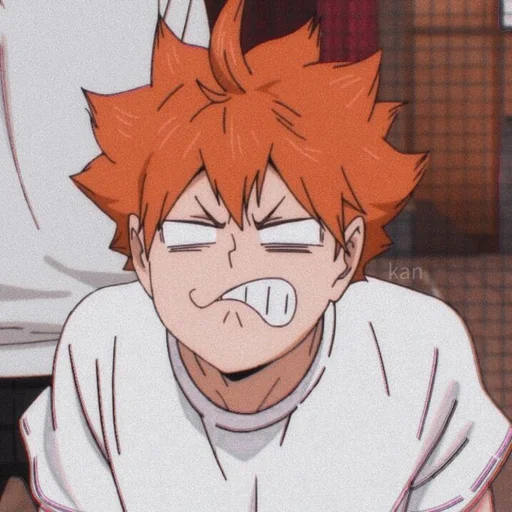 🍊 Стикер «HINATA SHOYO» для Telegram