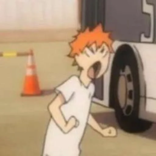 🍊 Стикер «HINATA SHOYO» для Telegram