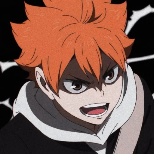 🍊 Стикер «HINATA SHOYO» для Telegram