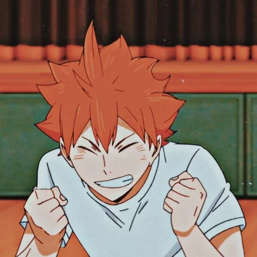 🍊 Стикер «HINATA SHOYO» для Telegram
