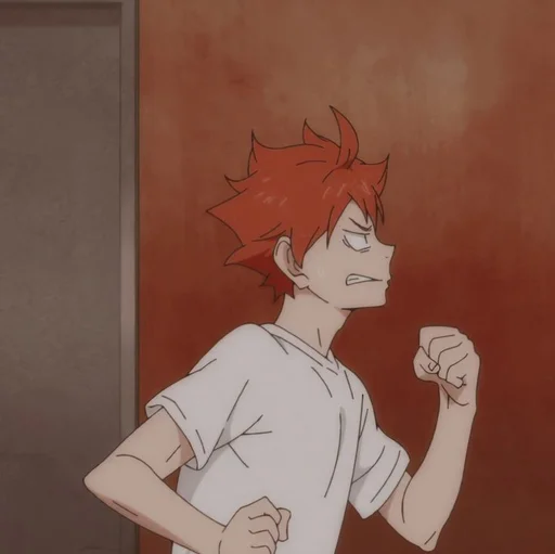 🍊 Стикер «HINATA SHOYO» для Telegram