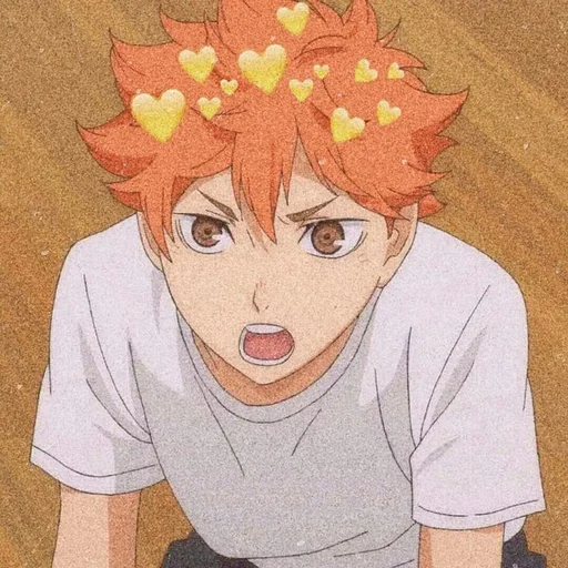 🍊 Стикер «HINATA SHOYO» для Telegram