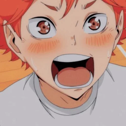 🍊 Стикер «HINATA SHOYO» для Telegram