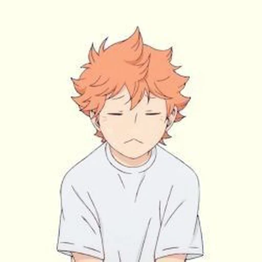 🍊 Стикер «HINATA SHOYO» для Telegram