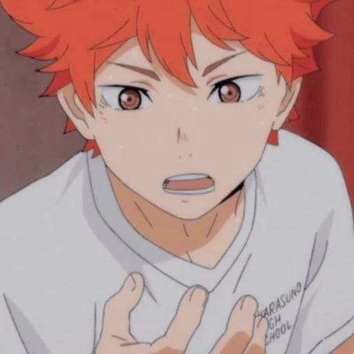 🍊 Стикер «HINATA SHOYO» для Telegram