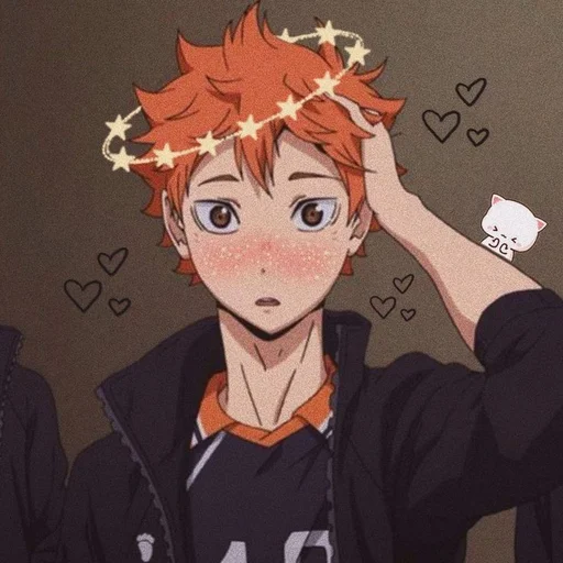 🍊 Стикер «HINATA SHOYO» для Telegram
