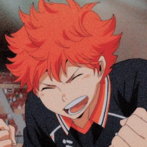 🍊 Стикер «HINATA SHOYO» для Telegram
