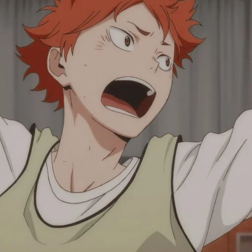 🍊 Стикер «HINATA SHOYO» для Telegram