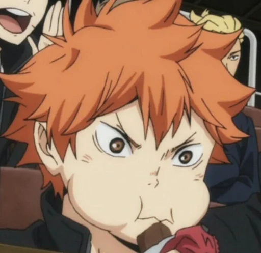 🍊 Стикер «HINATA SHOYO» для Telegram