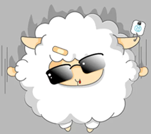 🏃 Стикер «Sheep_PaK» для Telegram