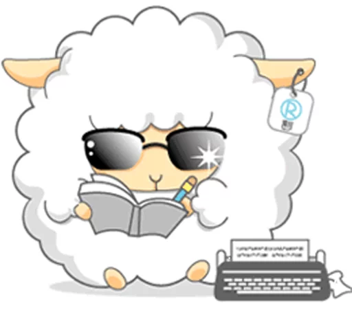 📕 Стикер «Sheep_PaK» для Telegram