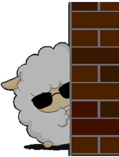 👀 Стикер «Sheep_PaK» для Telegram