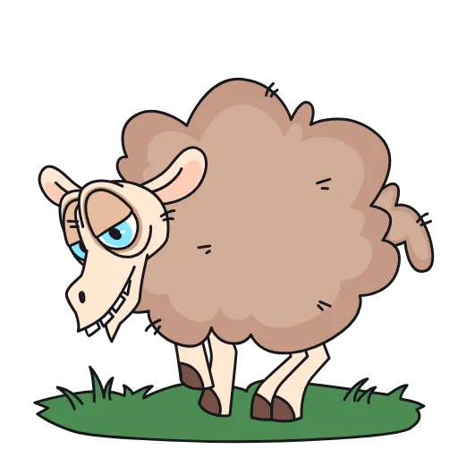 ⭐ Стикер «Бе-бе-безумие» для Telegram