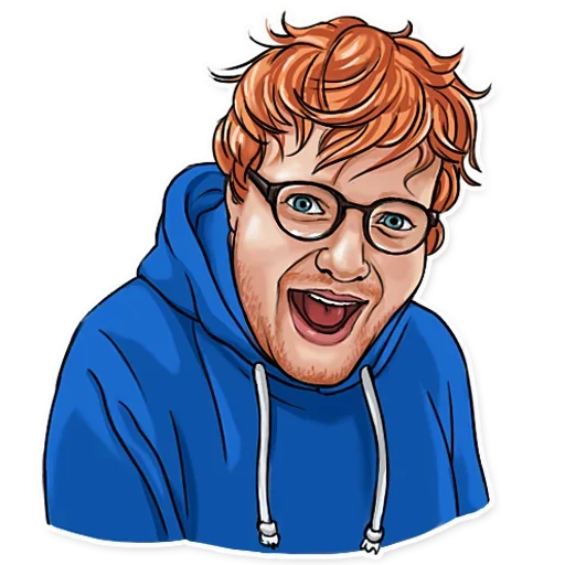 😃 Стикер «Sheeran Club» для Telegram