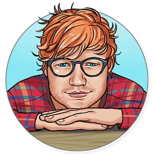👁 Стикер «Sheeran Club» для Telegram
