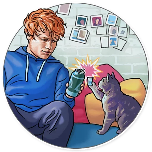 🍺 Стикер «Sheeran Club» для Telegram