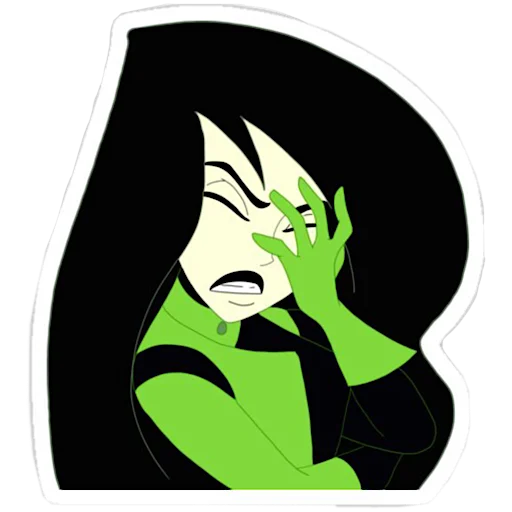😠 Стикер «Shego» для Telegram