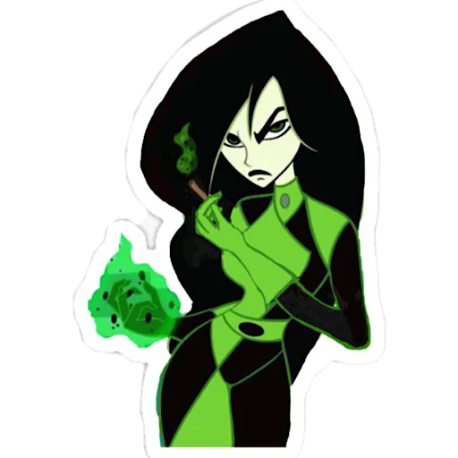 😠 Стикер «Shego» для Telegram