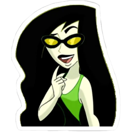Стикерпак Shego для Telegram