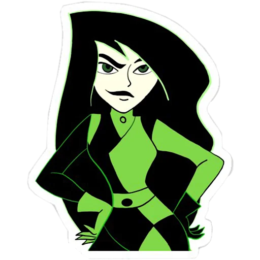 😎 Стикер «Shego» для Telegram