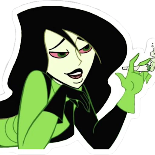 😏 Стикер «Shego» для Telegram