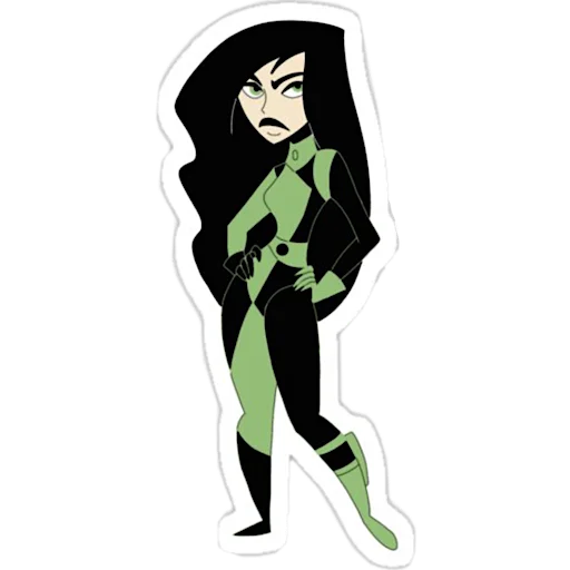🙁 Стикер «Shego» для Telegram