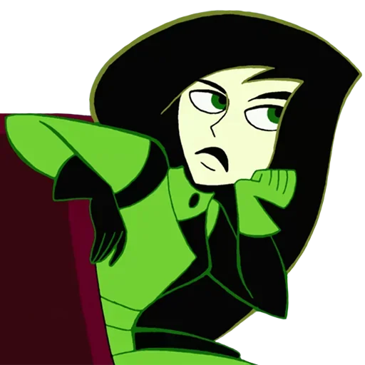 💚 Стикер «Shego Kim Possible» для Telegram