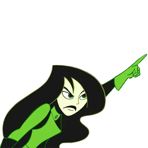 💚 Стикер «Shego Kim Possible» для Telegram