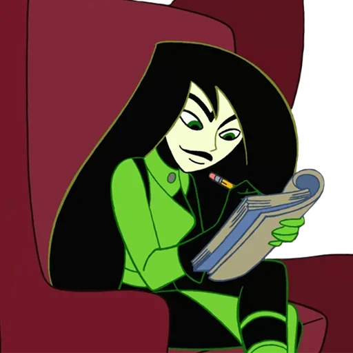 💚 Стикер «Shego Kim Possible» для Telegram