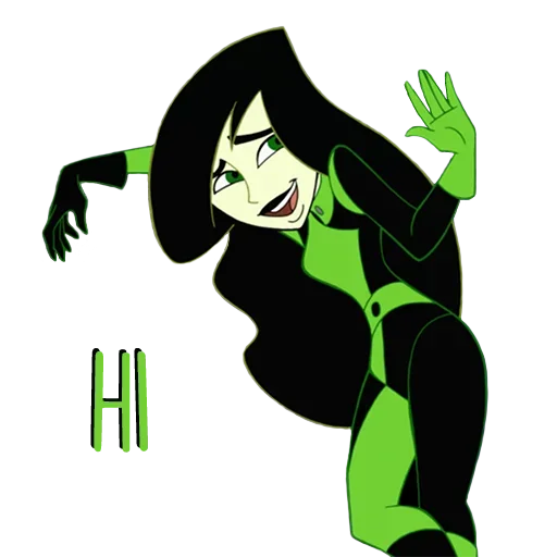 Стикерпак Shego Kim Possible для Telegram