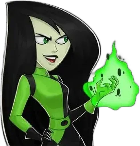 🤩 Стикер «Shego Kim Possible» для Telegram