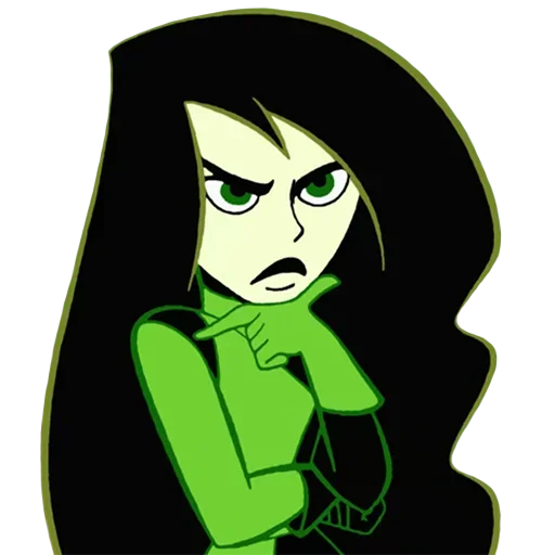 💚 Стикер «Shego Kim Possible» для Telegram