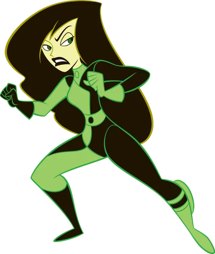 🌟 Стикер «Shego Kim Possible» для Telegram