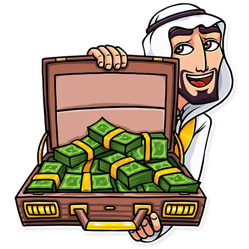 🤑 Стикер «Shake It» для Telegram