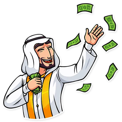 💸 Стикер «Shake It» для Telegram