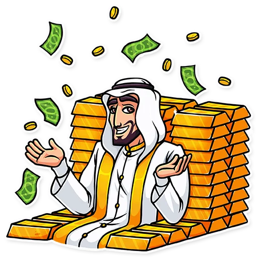 🤑 Стикер «Shake It» для Telegram