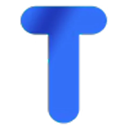 😉 Эмодзи «Синий шрифт» для Telegram